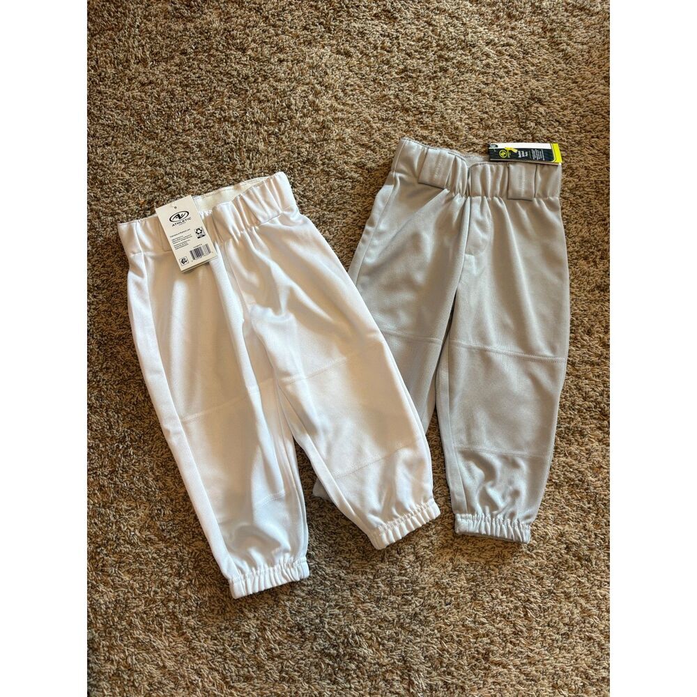 NWT Athletic Works boys' baseball pants - Bundle of 2